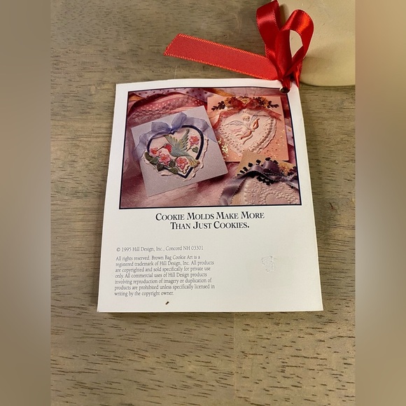 Vintage Brown Bag Santa Mold Cookie Art Hill‎ Design (c)1983 - Picture 2 of 5